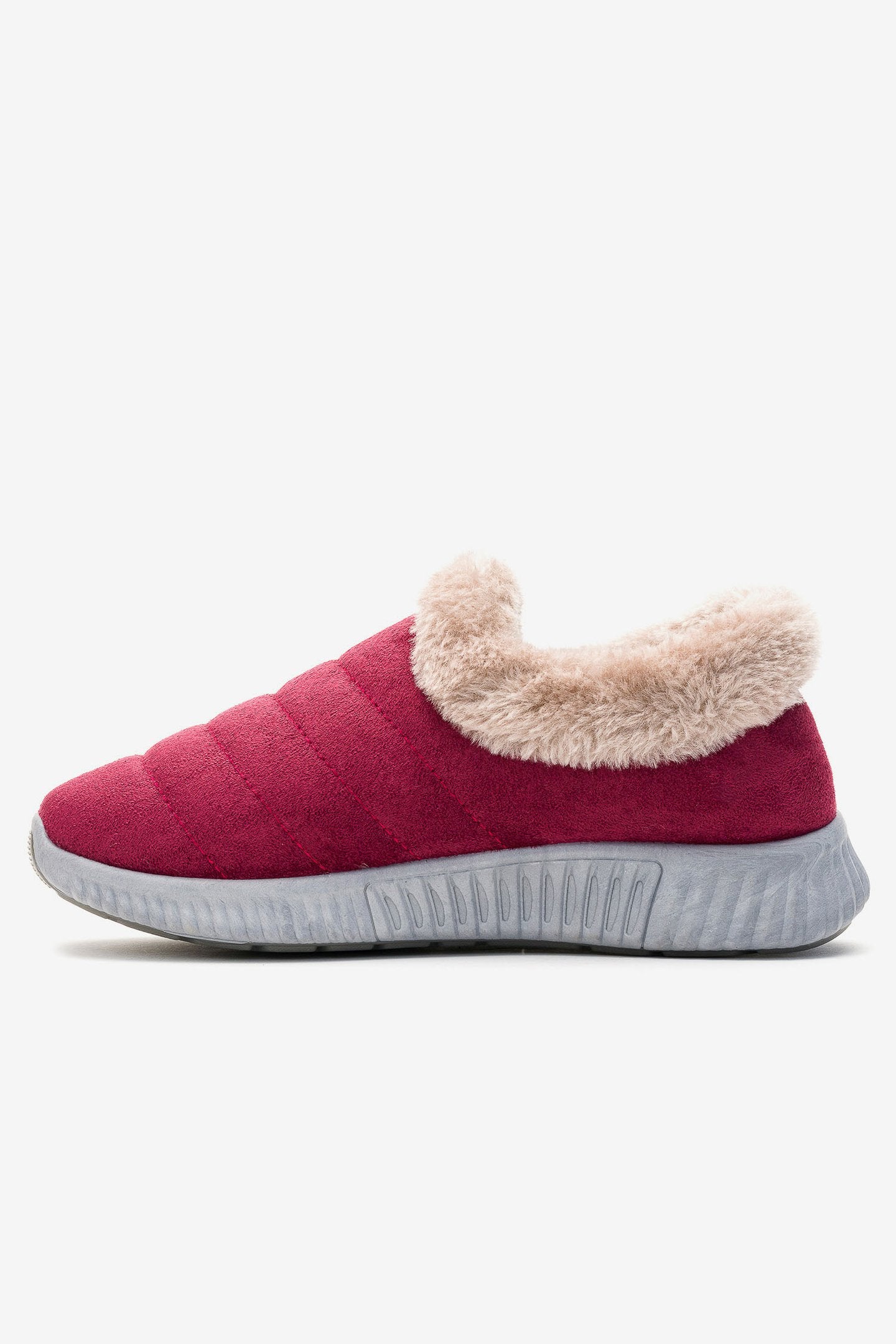 Zapatilla Mujer Burdeo Moon Chancleta Chancleta